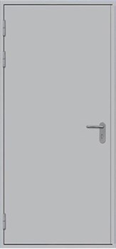 ДВЕРЬ ПРОТИВОПОЖАРНАЯ L100 ГЛУХАЯ 900Х1900 1989 - фото 6007