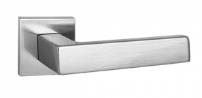 Ручка дверная РЕНЦ "Корсико", серия SLIM INDH 323-03 slim SN, никель матовый 1857
