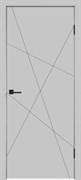 Межкомнатная дверь Scandi S PG Эмаль светло-серая