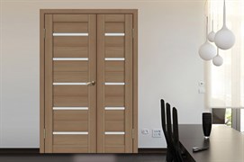 Двупольная дверь серии Duplex Дуб золотой 1988