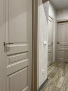 Готовая работа по установке межкомнатных дверей Сорренто ДГ Софт кремовый 2103
