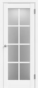 Межкомнатная дверь Alto 13 PO Английская решетка (Эмалит белый, Эмалит молочный, Эмалит светло-серый)