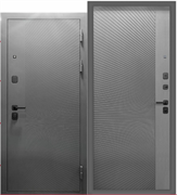 ВХОДНАЯ ДВЕРЬ КОНЦЕПТ ЛИНИИ МУАР САТИН ГРАФИТ 2214