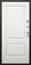 Входная дверь МД-47 Белый софт Д7, Д7 Шампань 1789 - фото 5122